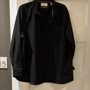 Classic Black Women's Blouse